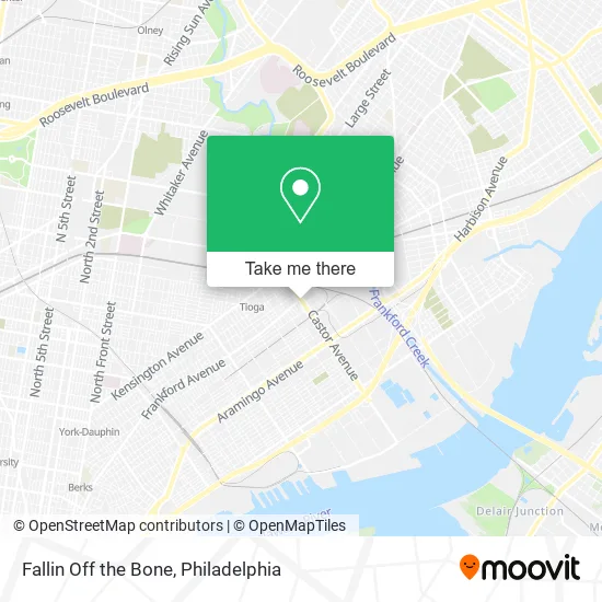 Fallin Off the Bone map