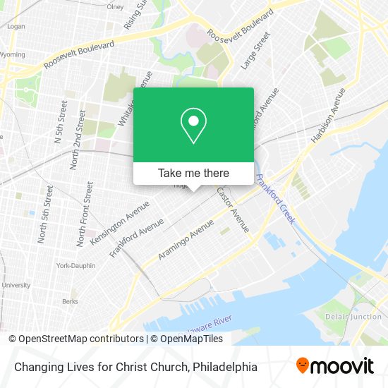 Mapa de Changing Lives for Christ Church