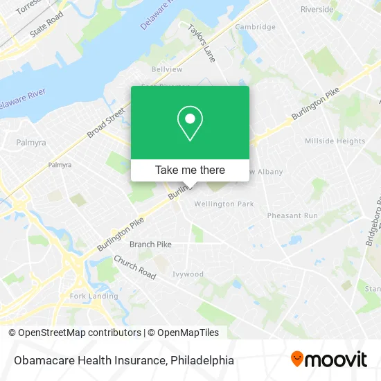 Obamacare Health Insurance map