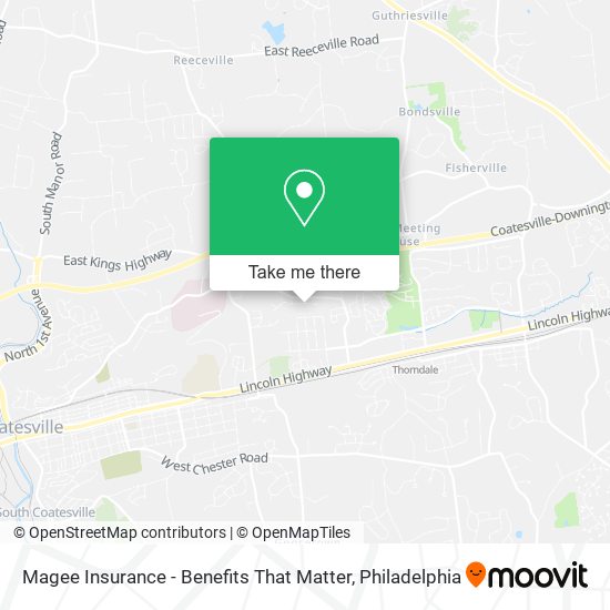 Magee Insurance - Benefits That Matter map