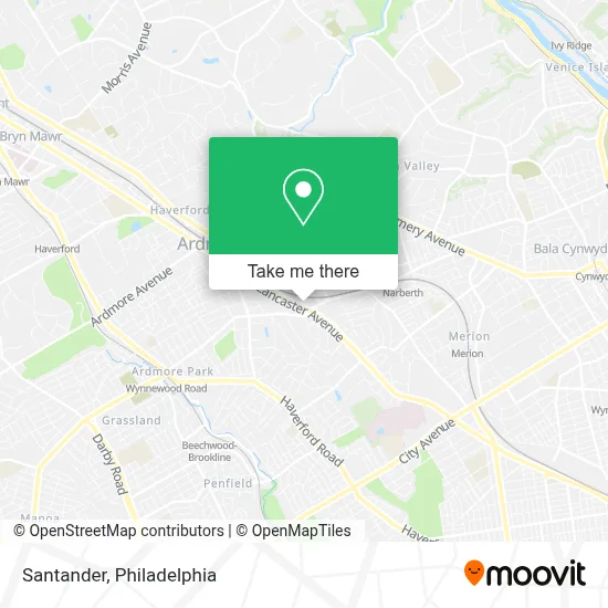 Santander map