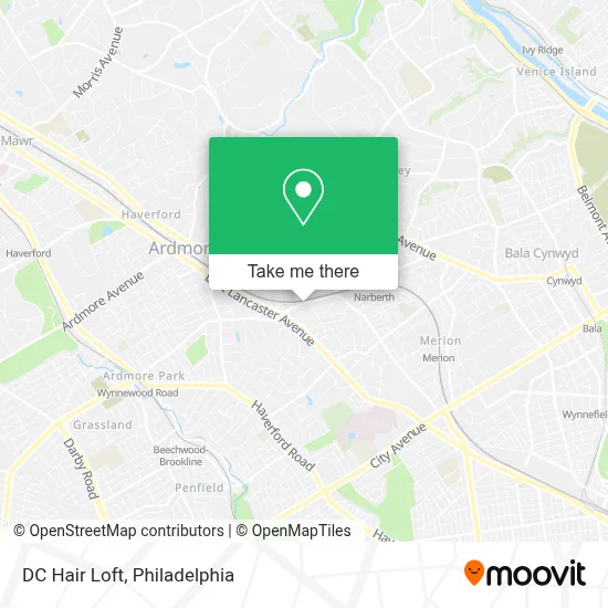 DC Hair Loft map