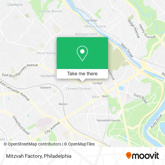 Mitzvah Factory map