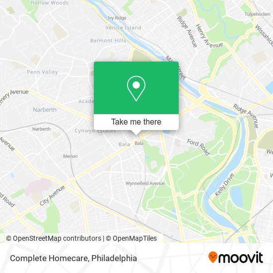 Complete Homecare map