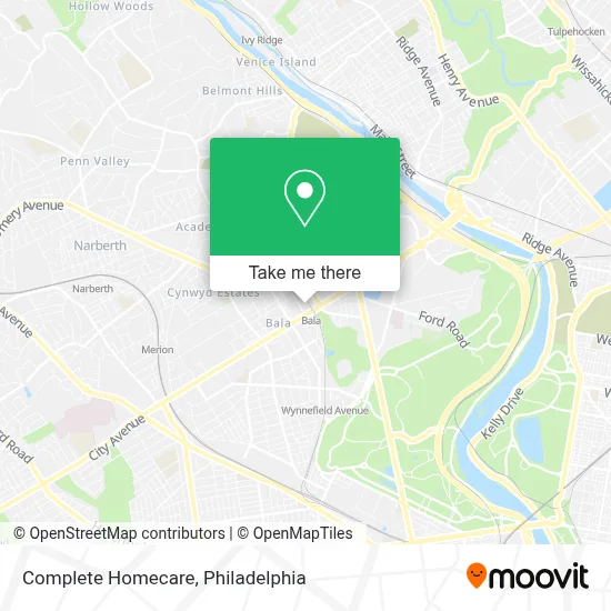 Complete Homecare map