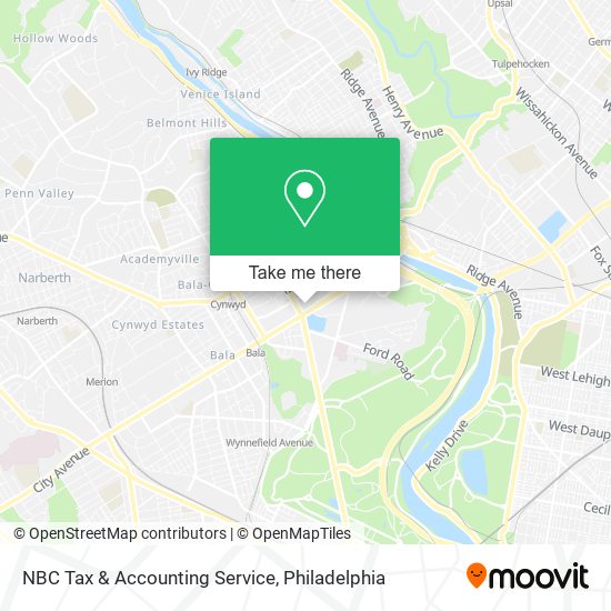 Mapa de NBC Tax & Accounting Service