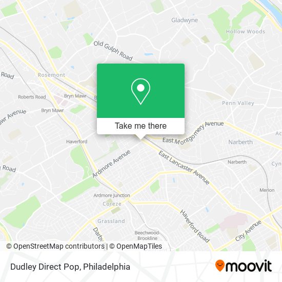 Dudley Direct Pop map