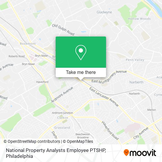 Mapa de National Property Analysts Employee PTSHP