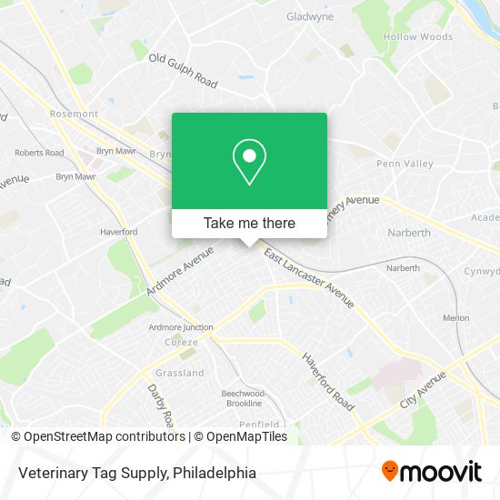 Veterinary Tag Supply map