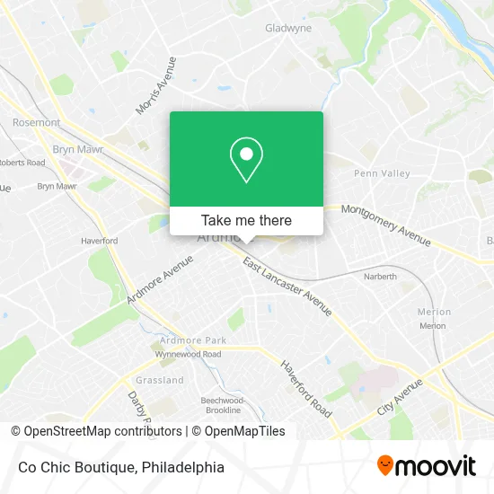 Co Chic Boutique map