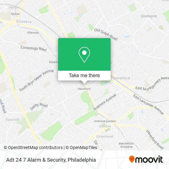 Adt 24 7 Alarm & Security map