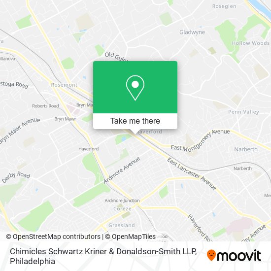 Chimicles Schwartz Kriner & Donaldson-Smith LLP map