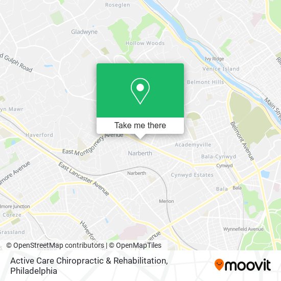 Mapa de Active Care Chiropractic & Rehabilitation