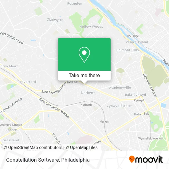 Constellation Software map