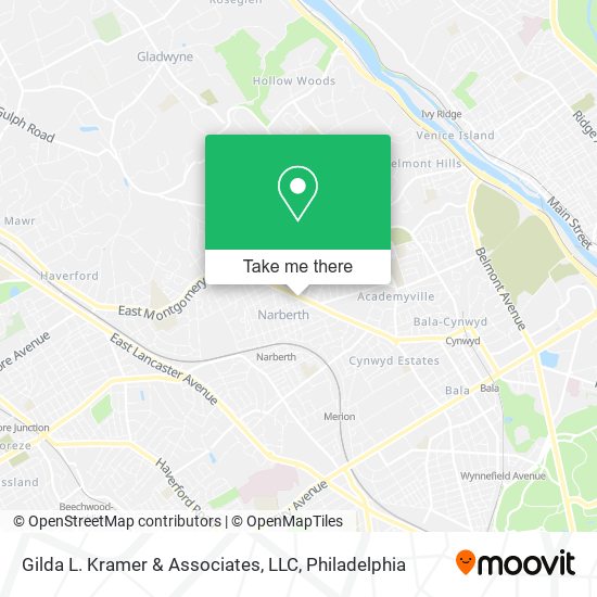 Gilda L. Kramer & Associates, LLC map