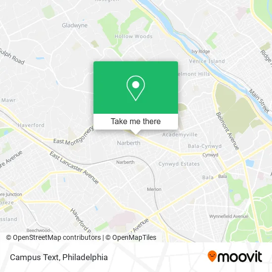 Campus Text map