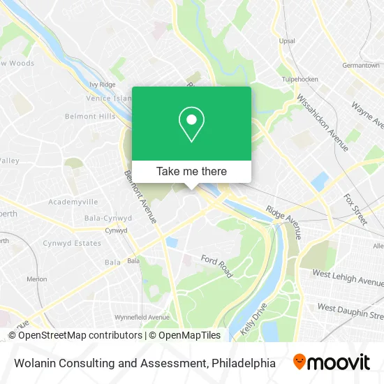 Wolanin Consulting and Assessment map