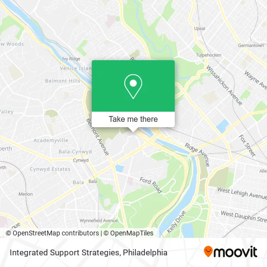 Integrated Support Strategies map