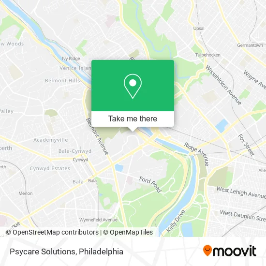 Psycare Solutions map
