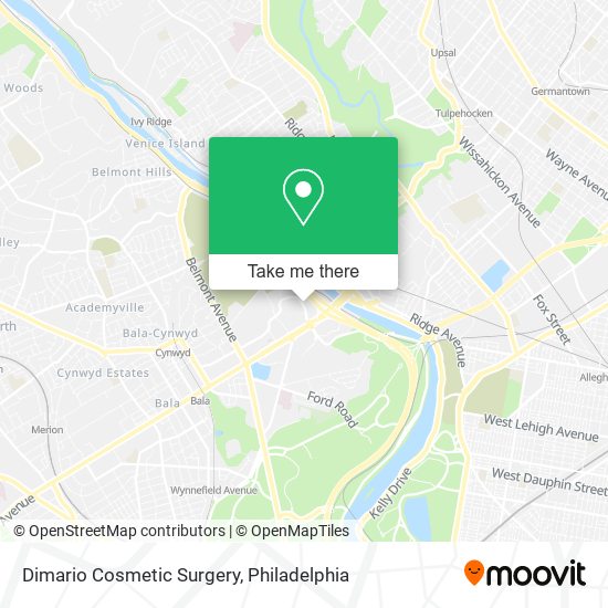 Dimario Cosmetic Surgery map