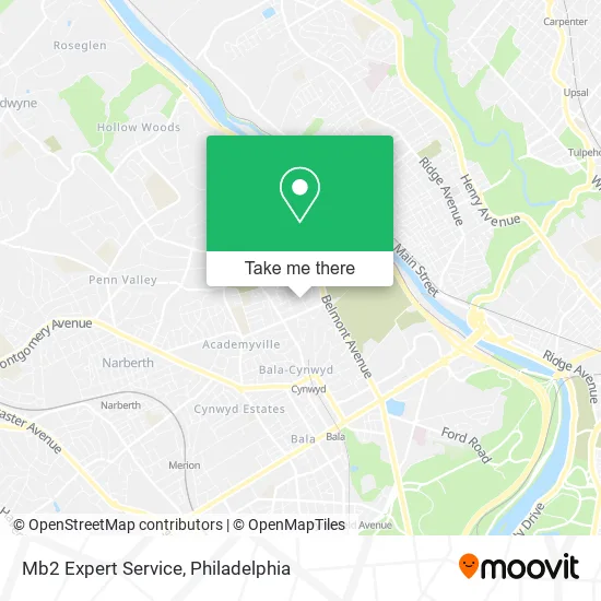 Mb2 Expert Service map