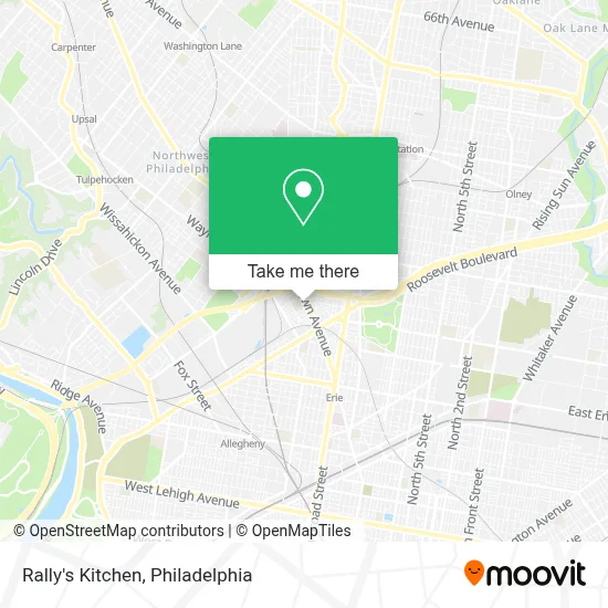 Rally's Kitchen map
