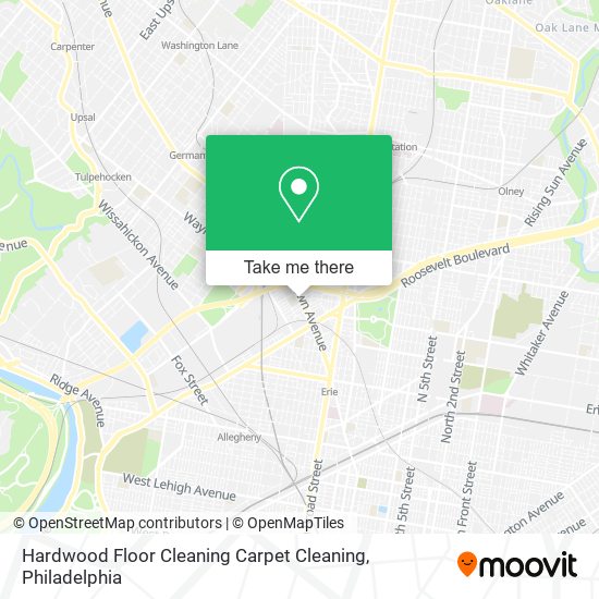 Hardwood Floor Cleaning Carpet Cleaning map