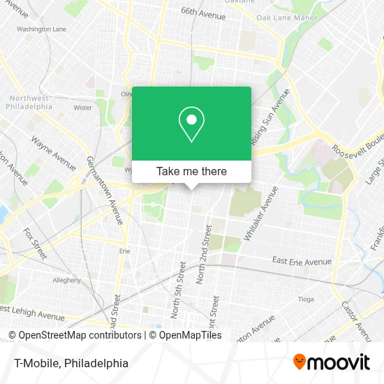 T-Mobile map