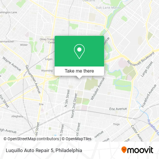 Luquillo Auto Repair 5 map