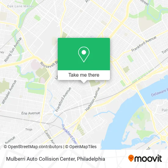Mulberri Auto Collision Center map