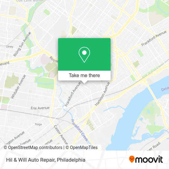 Hil & Will Auto Repair map