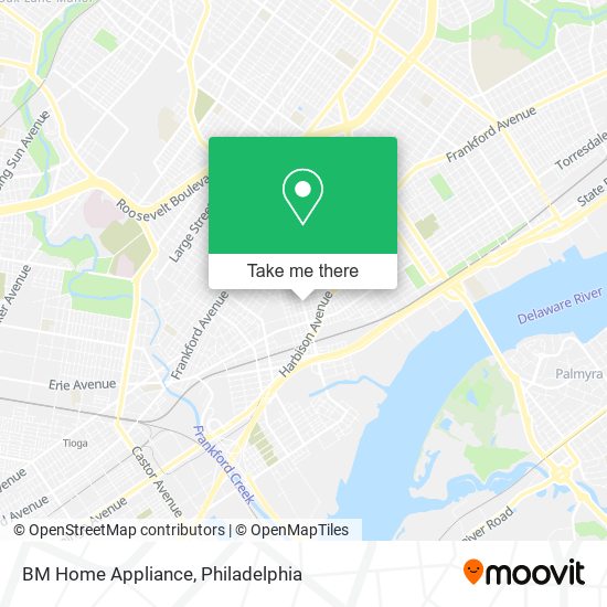 Mapa de BM Home Appliance