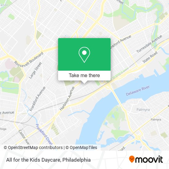 Mapa de All for the Kids Daycare