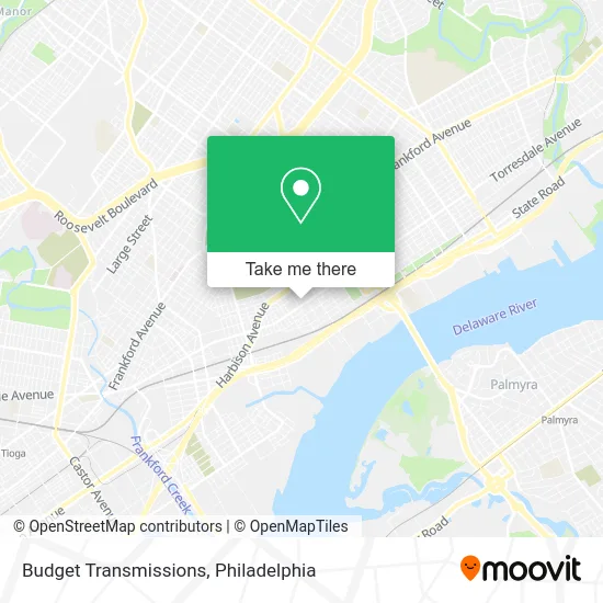 Budget Transmissions map