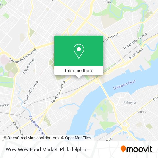 Mapa de Wow Wow Food Market