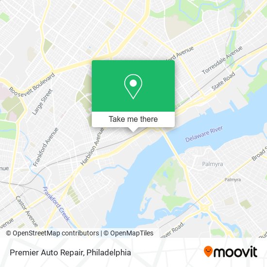 Premier Auto Repair map