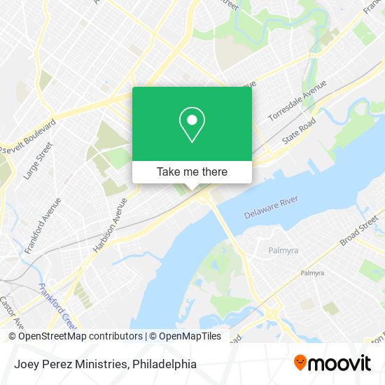 Joey Perez Ministries map
