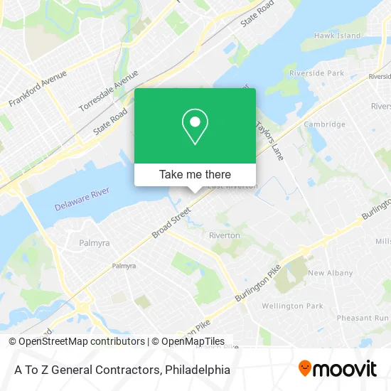 A To Z General Contractors map