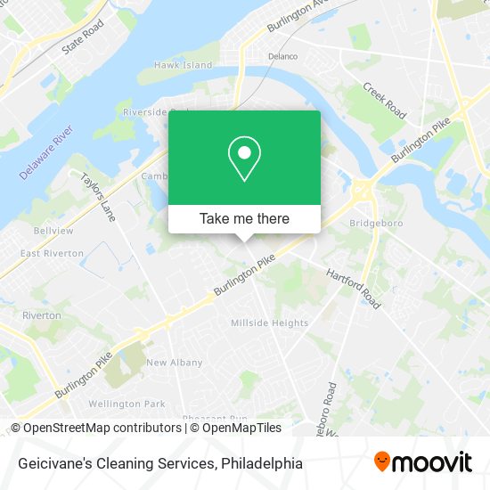 Mapa de Geicivane's Cleaning Services