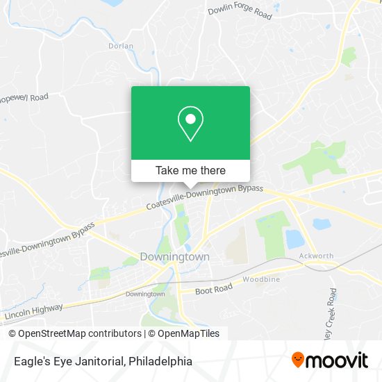 Eagle's Eye Janitorial map