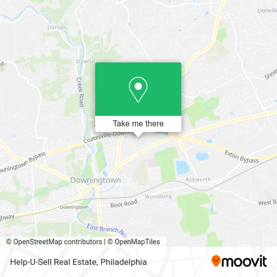 Help-U-Sell Real Estate map
