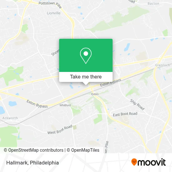 Hallmark map