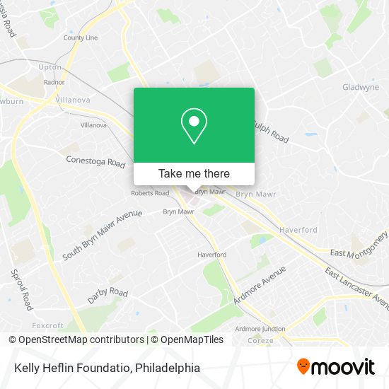 Mapa de Kelly Heflin Foundatio