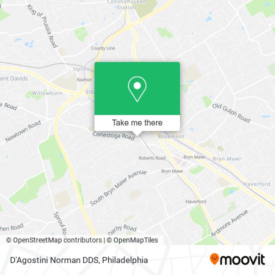 D'Agostini Norman DDS map