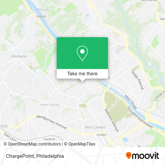 ChargePoint map