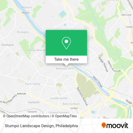 Stumpo Landscape Design map