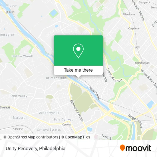 Unity Recovery map