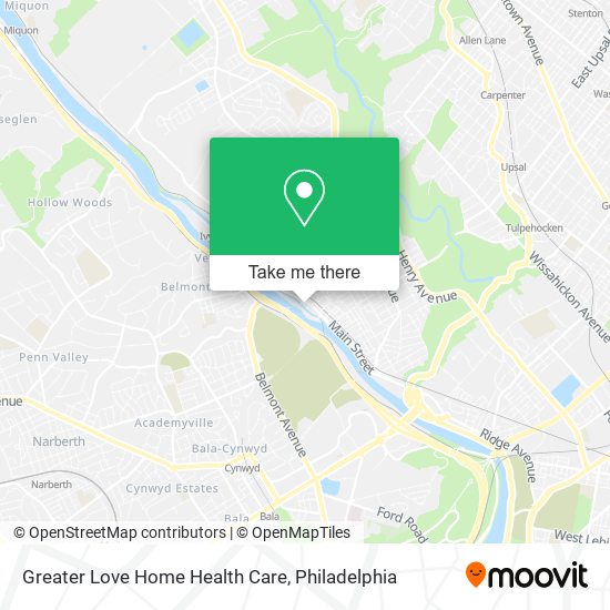 Mapa de Greater Love Home Health Care