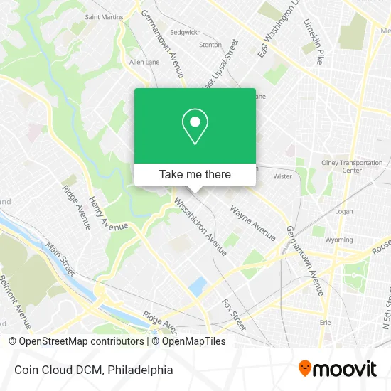 Coin Cloud DCM map