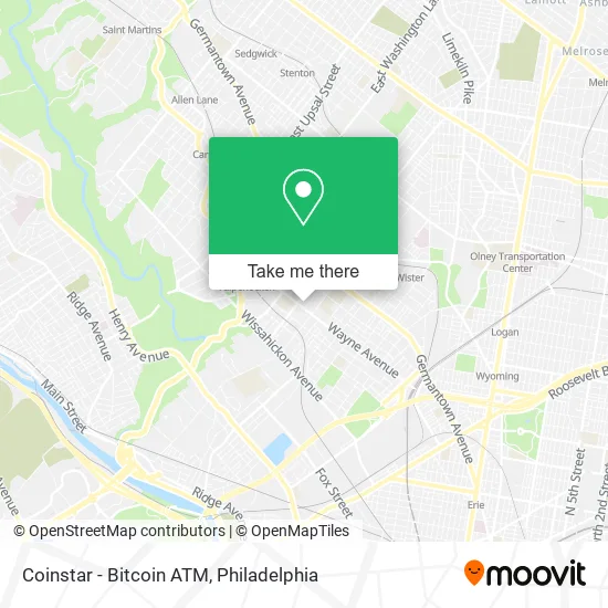 Coinstar - Bitcoin ATM map